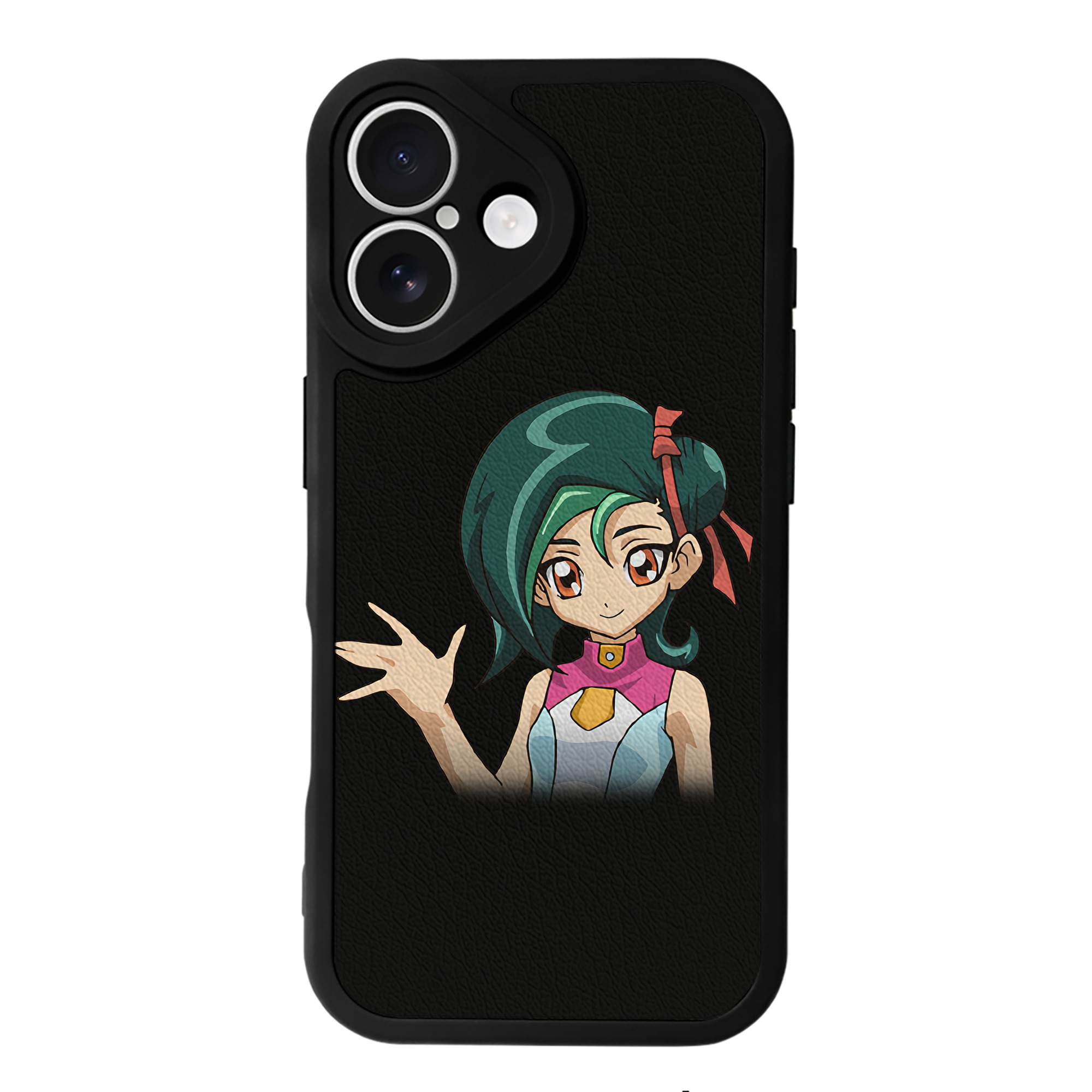 遊☆戯☆王 Yu-Gi-Oh! 【iPhone 16シリーズ対応】シリコンスマホケース（レザー調） 材質：シリコン